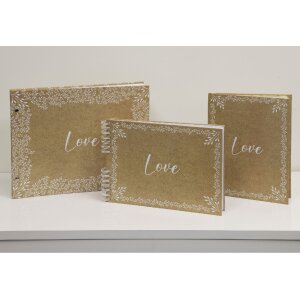 Exacompta 60234E Album na śruby 40 stron biały format 37x29cm motyw KRAFT