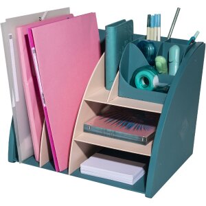 Exacompta 394606D Organizer na biurko Skandi Pacific Blue Nude