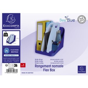 Exacompta 3500383D FLEX BOX Bee Blue Granatowy Jasnoniebieski