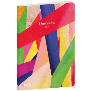 Exacompta Quo Vadis Notebook Iconic Multicoloured Lined...