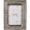 Clayre & Eef 2F1179 Ramka na zdjęcia 16x2x21 cm Silver Bohemian 10x15 cm