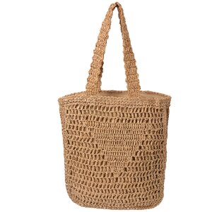 Torba plażowa Juleeze Boho Brown 36x6x40 cm syntetyczna