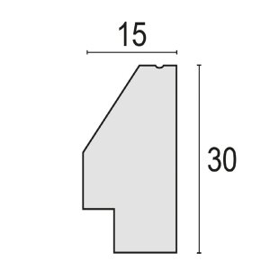 Ramka na zdjęcia ZEP Essen 10x15 cm z naturalnego drewna do formatu pionowego i poziomego