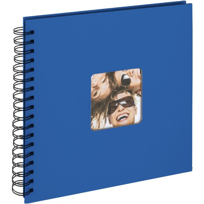 Album spiralny Walther Fun royal blue 26x25 cm 40 stron karton fotograficzny