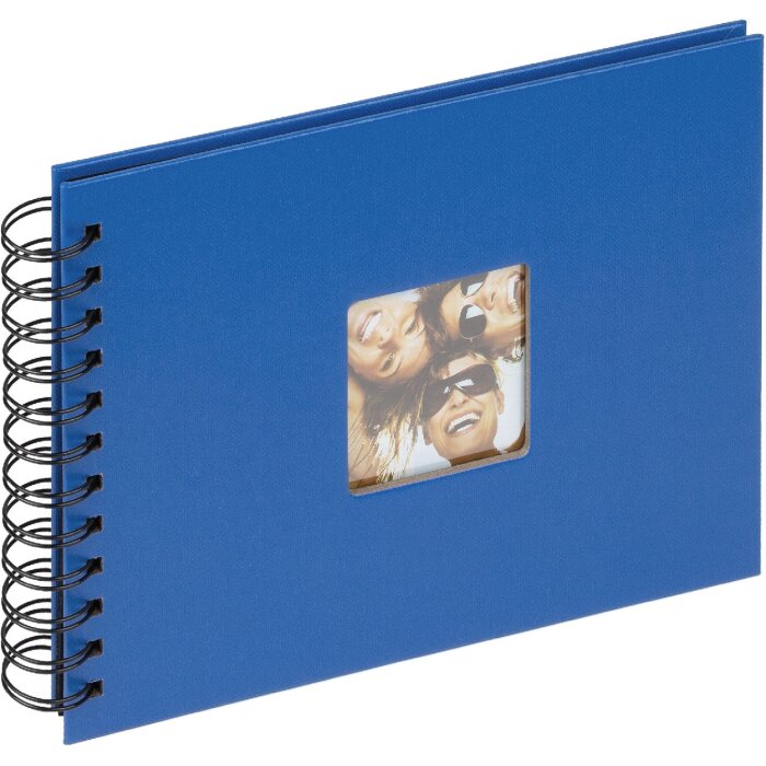 Album spiralny Walther Fun royal blue 23x17 cm 40 czarnych stron