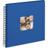 Album spiralny Walther Fun Royal Blue 30x30 cm 50 stron czarny karton fotograficzny