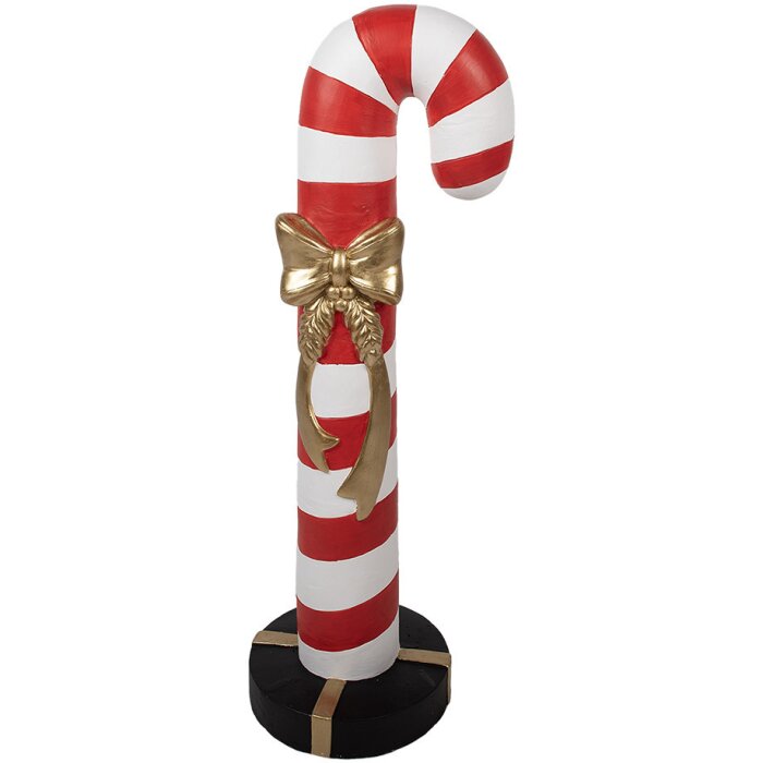 Clayre & Eef 5MG0047 Dekoracja Candy Cane Red White 91 cm