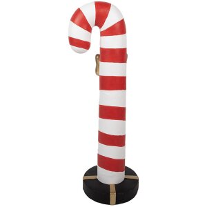 Clayre & Eef 5MG0047 Dekoracja Candy Cane Red White 91 cm