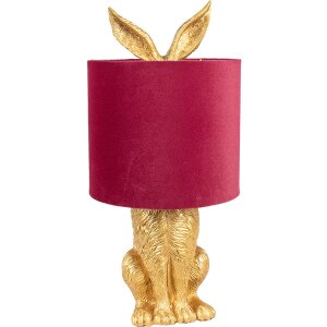 Clayre & Eef 6LMC0099GOVBU Lampa stołowa Rabbit Gold...