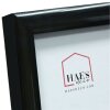 Plastikowa ramka na zdjęcia Haes Deco Easy Frame Black 30x45 cm Zaokrąglony profil