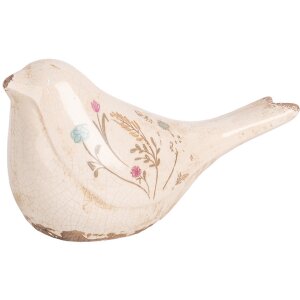 Clayre & Eef 6CE1952M Dekoracja Bird Beige Pink...