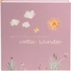 Goldbuch baby album full of wonder meadow dusky pink 30x31 cm 58 stron glassine