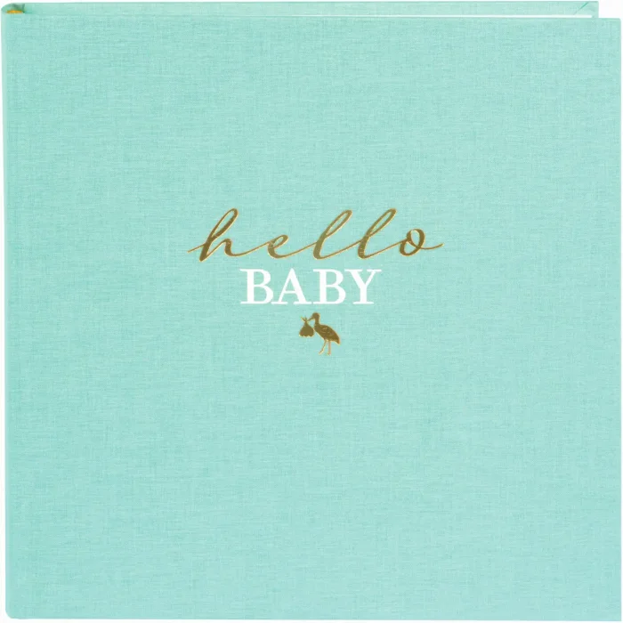 Album dziecięcy Goldbuch hello.baby aqua 30x31 cm