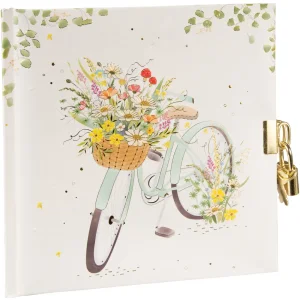 Pamiętnik Goldbuch Flowery Bike 16x16 cm 96 stron