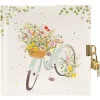 Pamiętnik Goldbuch Flowery Bike 16x16 cm 96 stron