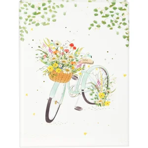 Notatnik Goldbuch Flowery Bike 15x22 cm 200 czystych kartek