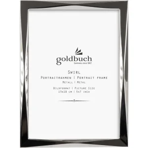 Ramka portretowa Goldbuch Swirl Metal 10x15 cm Srebrna