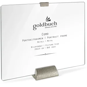 Ramka na zdjęcia Goldbuch Como metal 20x15 cm