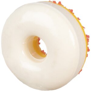 Clayre & Eef 65982 Dekoracja Donut Żółty Plastik Ø 8x3 cm