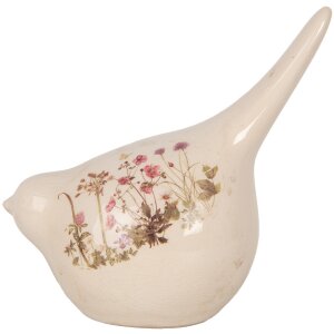 Clayre & Eef 6CE1954L Dekoracja Bird Beige Pink...