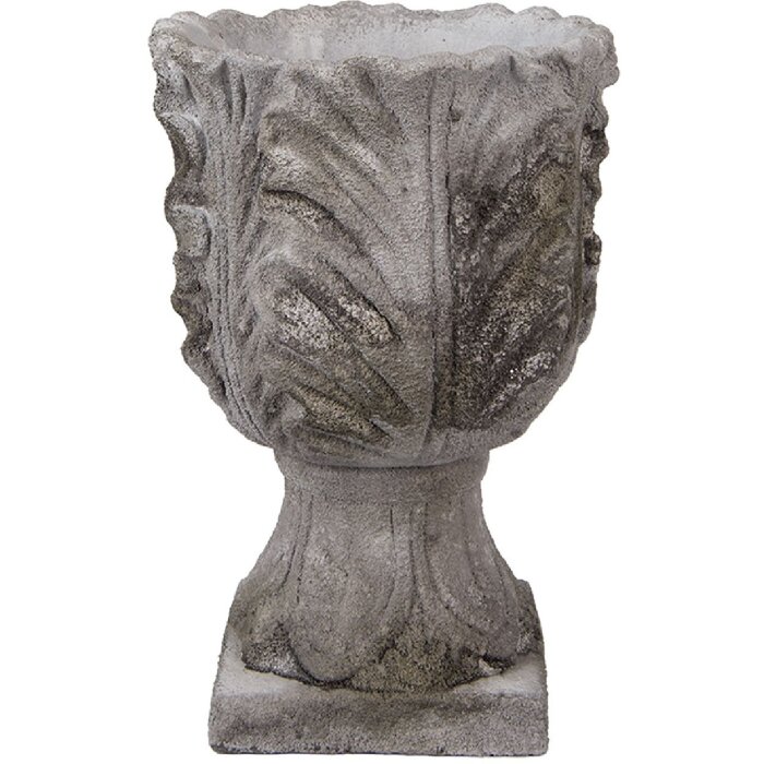 Clayre & Eef 6TE0566 Doniczka Stone Grey Antique Ø 16x24 cm