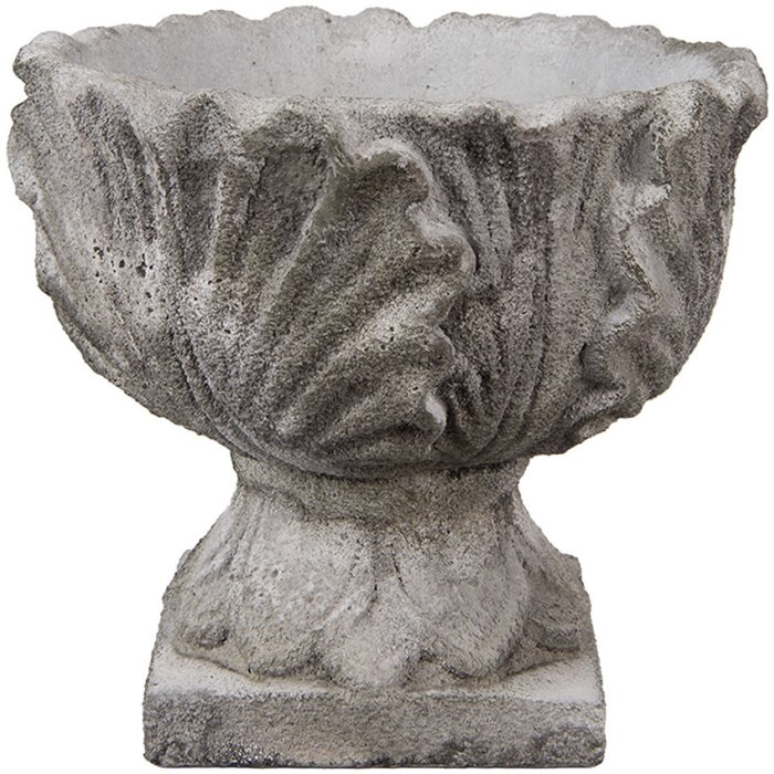 Clayre & Eef 6TE0567 Doniczka Stone Grey Ø 20x17 cm Antique