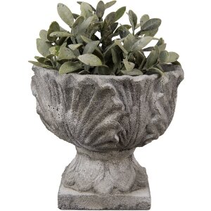 Clayre & Eef 6TE0567 Doniczka Stone Grey Ø 20x17 cm Antique