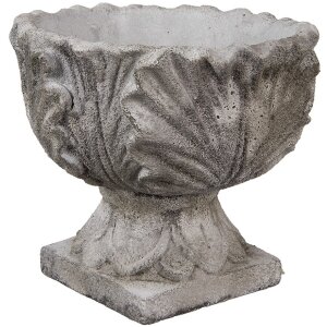 Clayre & Eef 6TE0567 Doniczka Stone Grey Ø 20x17 cm Antique