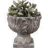 Clayre & Eef 6TE0567 Doniczka Stone Grey Ø 20x17 cm Antique