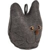 Clayre & Eef TW0619 Dekoracja Cat Grey 20x14x22 cm