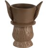 Clayre & Eef 6PR5206 Dekoracja Królik Brązowy Różowy 21x15x26 cm