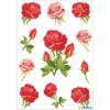 Etykiety dekoracyjne decor roses 3 arkusze