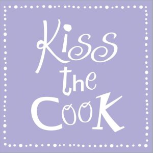 Serwetki papierowe Kiss the Cook-mauve