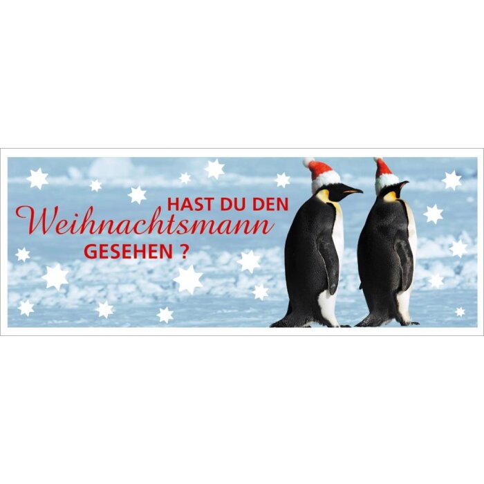 Artebene Folia Card-Penguins-Have You...-21x8 cm