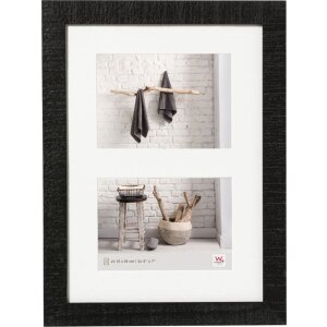 Walther Wooden Gallery Frame HOME black 2 zdjęcia 13x18 cm