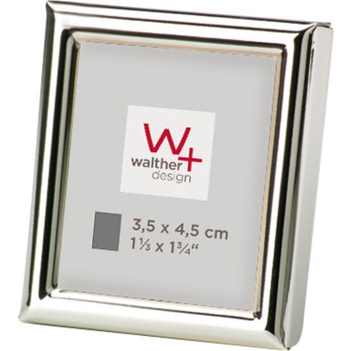 Walther Photo Frame Mini Frame Chloe silver 3,5x4,5 cm