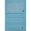 pakiet 25 teczek Forever A4 Window Folders - Light Blue