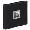 Walther Lniany album fotograficzny BLACK WHITE czarny 26x25 cm 50 czarnych stron