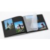 Walther Lniany album fotograficzny BLACK WHITE czarny 26x25 cm 50 czarnych stron