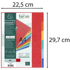 Nature Future Index DIN A4 z 6 zakładkami