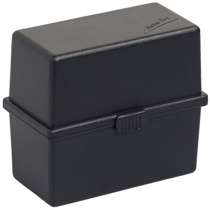 MEMO-BOX DIN A8 Classic Black