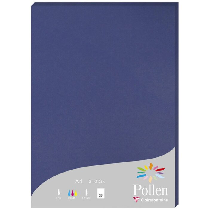 Papier A4 Pyłek 210g Royal Blue 25 arkuszy