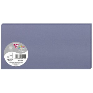 Pakiet 25 kart Pyłek, DL 106x213mm, 210g forget-me-not blue