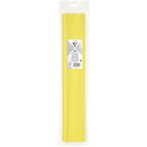 Straw Yellow Crepe Paper Roll - 95114C Clairefontaine