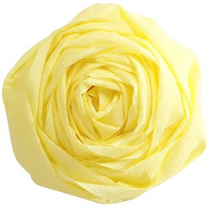 Straw Yellow Crepe Paper Roll - 95114C Clairefontaine