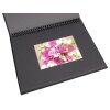 HNFD Photo Album BELDA Linen black 22x29,7 cm 30 czarnych stron