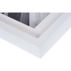 Piano Wood Frames 30x30 cm White 3D Effect