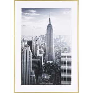 Aluminiowa ramka na zdjęcia Manhattan 50x70 złota