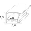 Deknudt ramka aluminiowa Tibbi do zdjęć 15x20 cm - srebrna