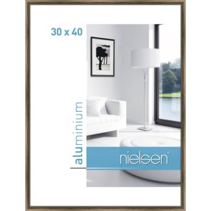 Nielsen Rama aluminiowa Classic 30x40 cm struktura orzech